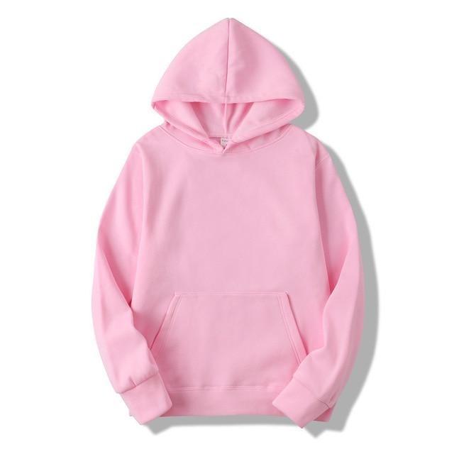 Pink Canvas Hoodie