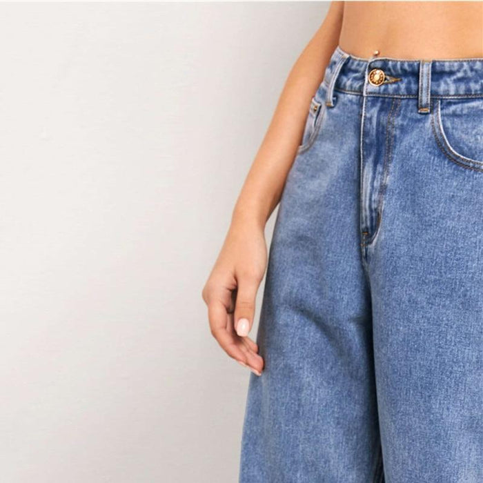 Charli Boyfriend Jeans - Blue