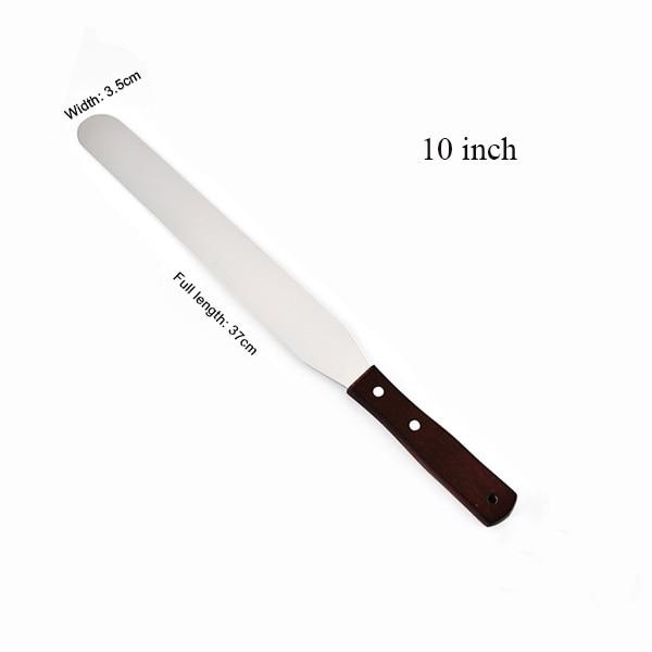 4/6/8/10 inch Stainless Steel Frosting Spatula