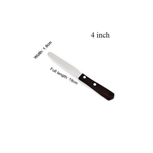 4/6/8/10 inch Stainless Steel Frosting Spatula