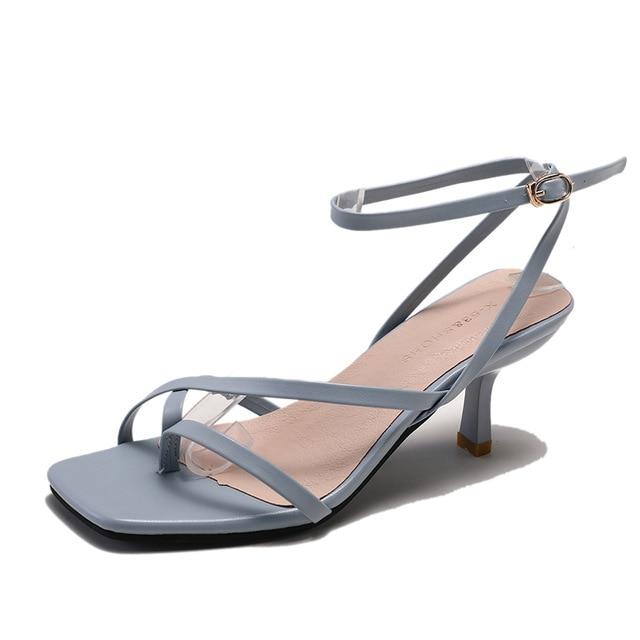 Valerie Heels Low- Gray