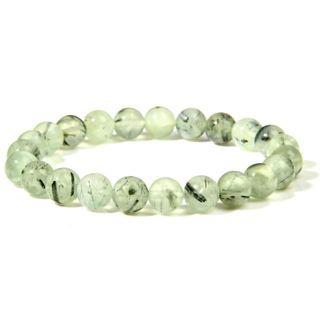 Algae Bracelet -prehnite