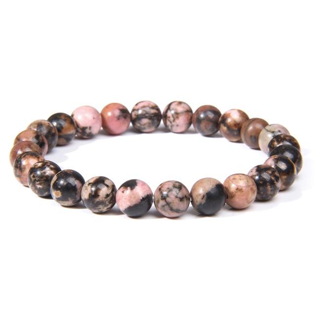 Mineral Bracelet-rhodonite