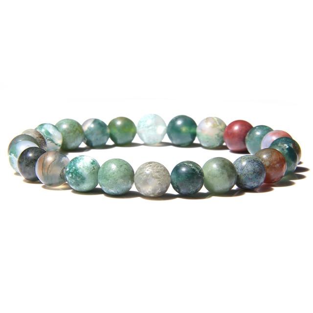 Jungle Bracelet-indian agate