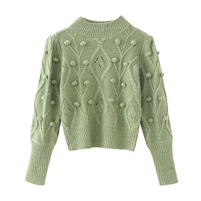 Ami Pullover - Light Green