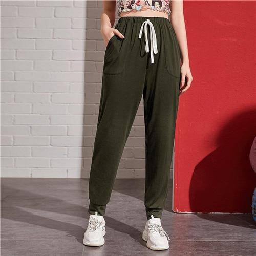 Jenna Joggers - Army Green