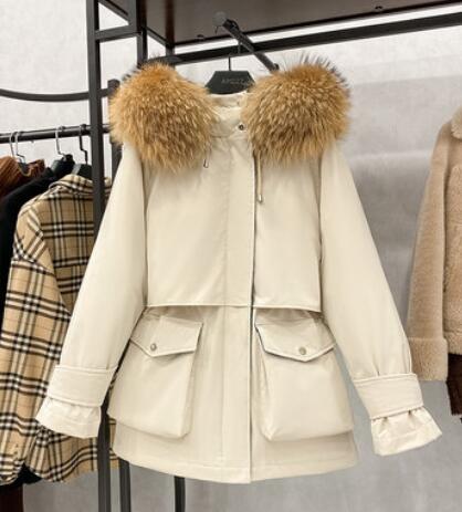 Fur Hooded Winter Jacket