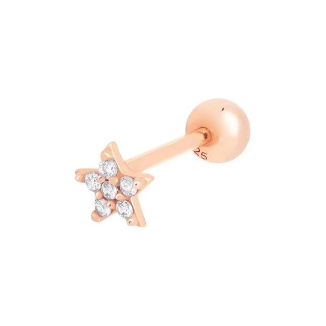 Noemie Earrings - Rose