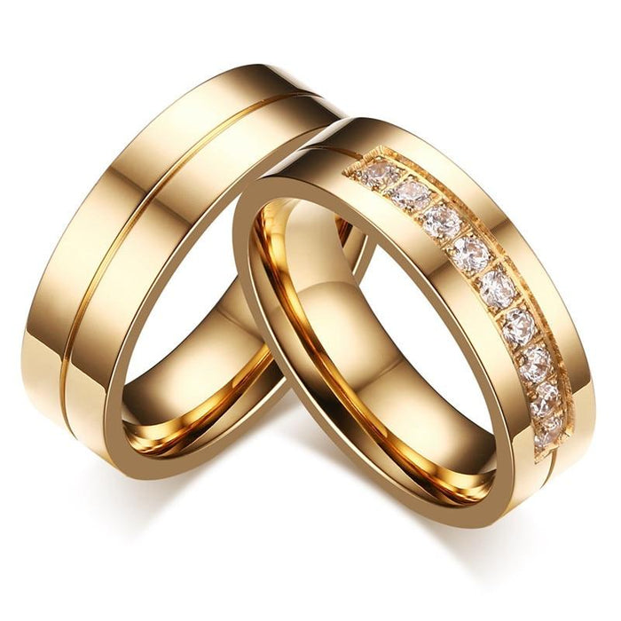 Merci Wedding Band - Men's