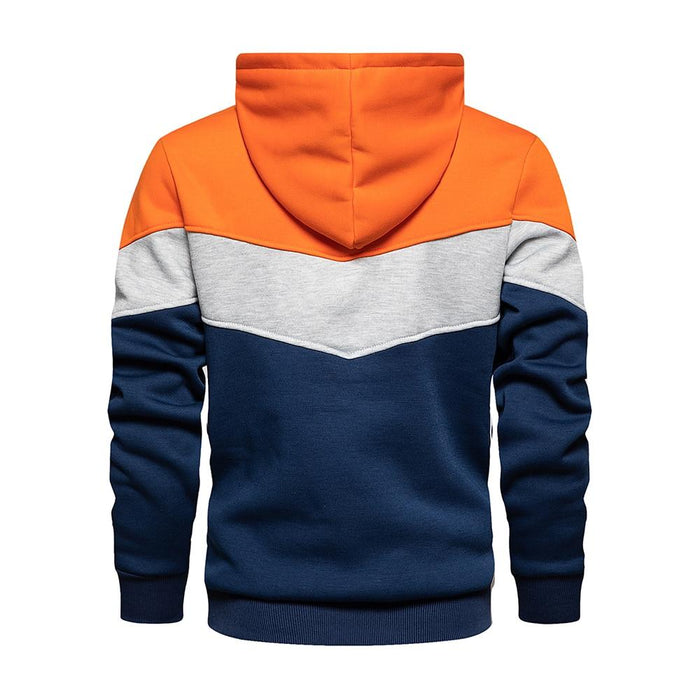 Orange Track Hoodie