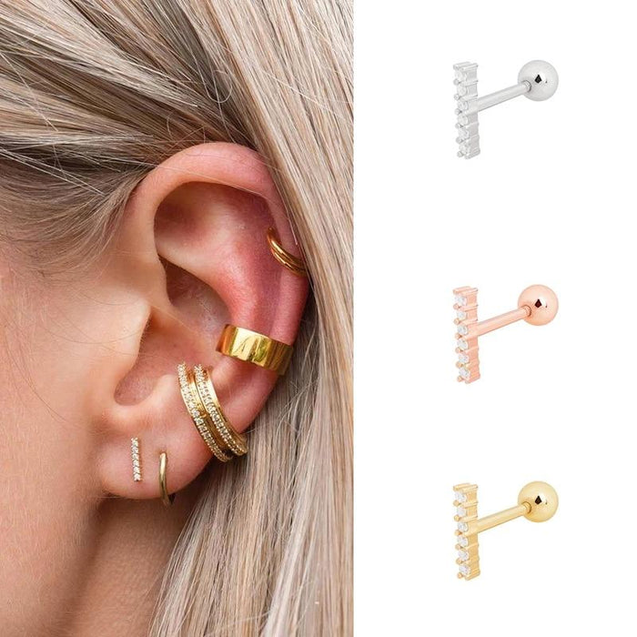 Brigitte Earrings - Gold