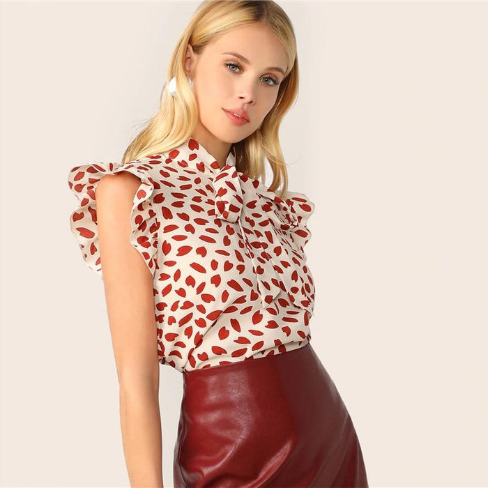 Kiana Cherry Blouse