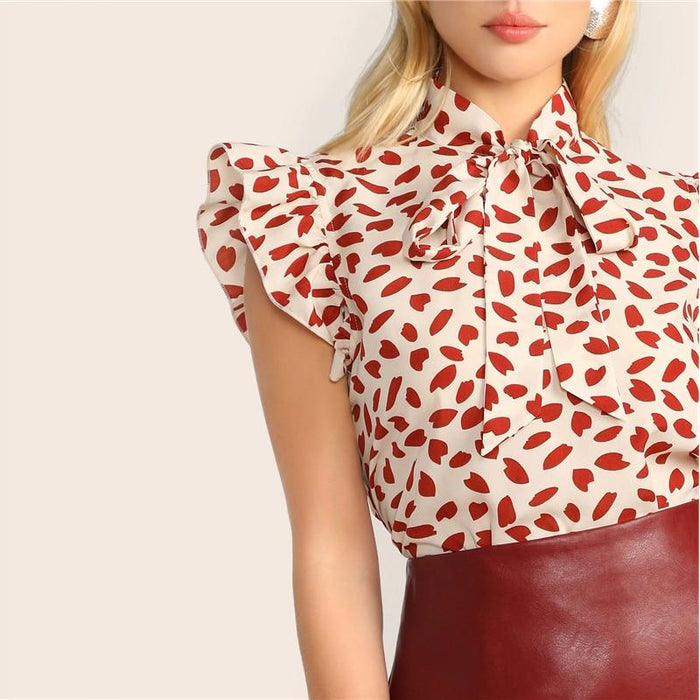 Kiana Cherry Blouse