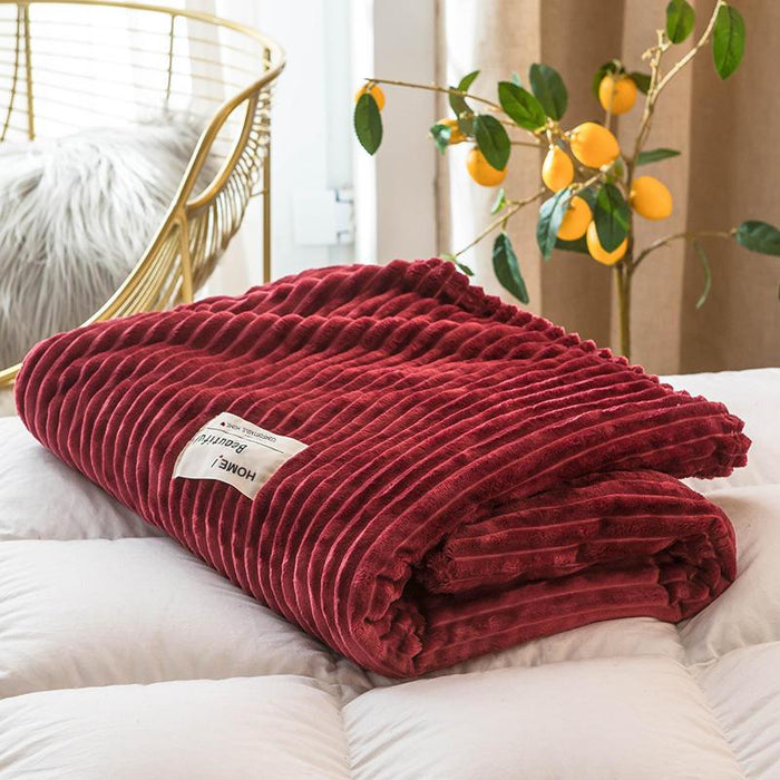 Red Premium Microfiber Blanket