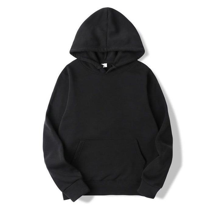 Black Canvas Hoodie