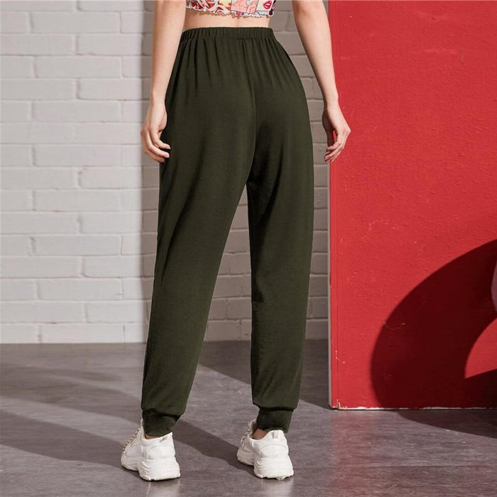 Jenna Joggers - Army Green