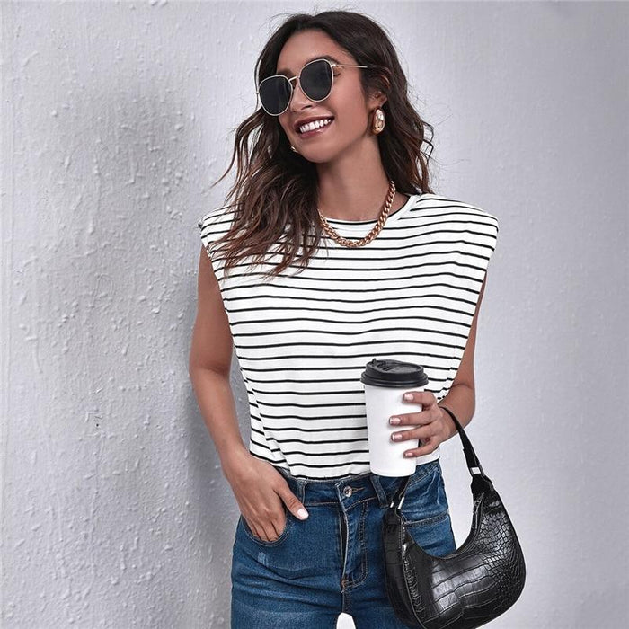 Dixie Striped Blouse