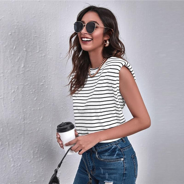 Dixie Striped Blouse