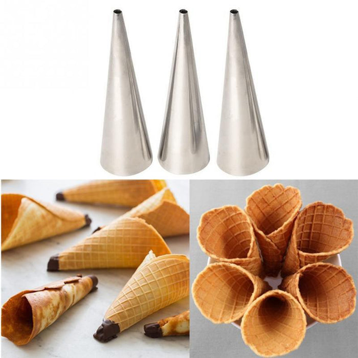 5/10Pcs Cream Horn Mold