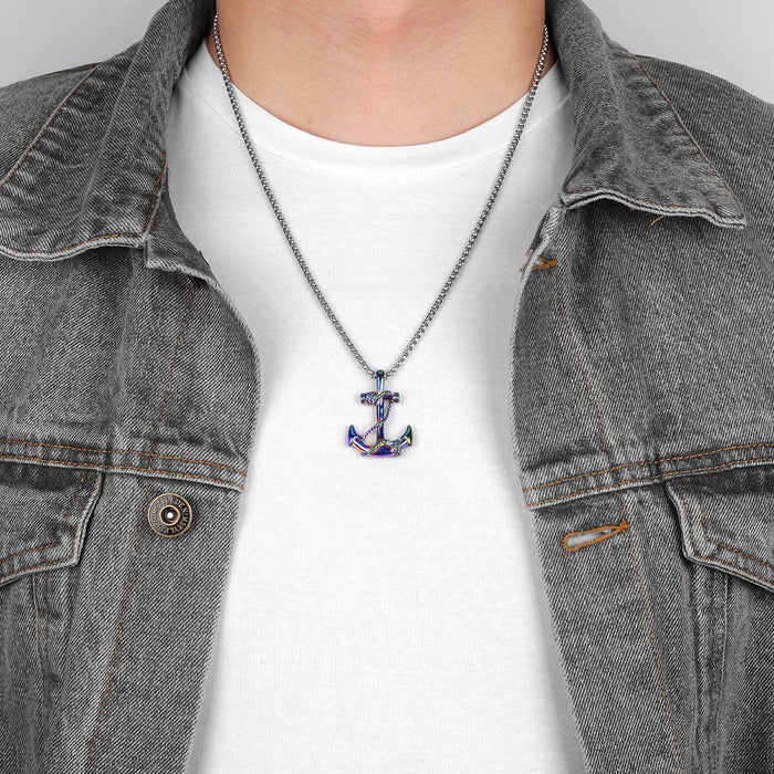 Anchors Away Necklace - Multi-Color