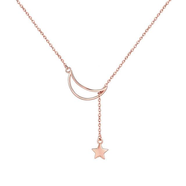 Star Studded Sky Necklace - Gold