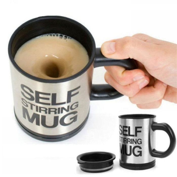 Self Stirring Coffee Mug