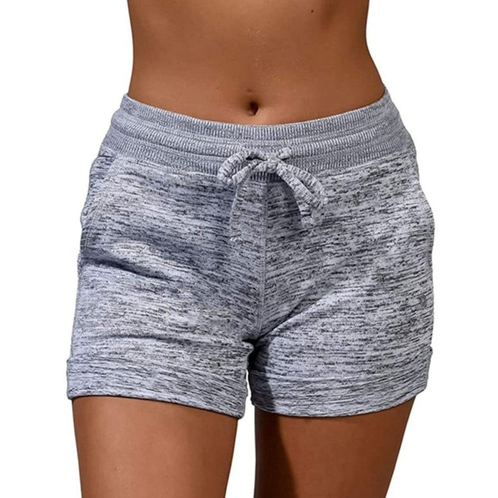 Angelique Athletic Shorts - Gray