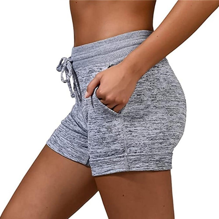 Angelique Athletic Shorts - Gray