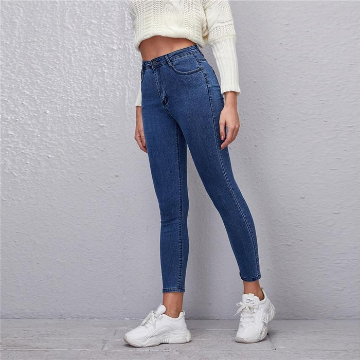 Fernanda Skinny Jeans - Blue