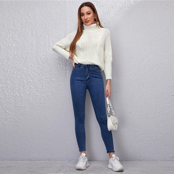 Fernanda Skinny Jeans - Blue