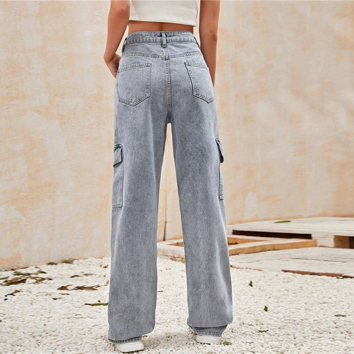 Antonella Work Jeans - Gray