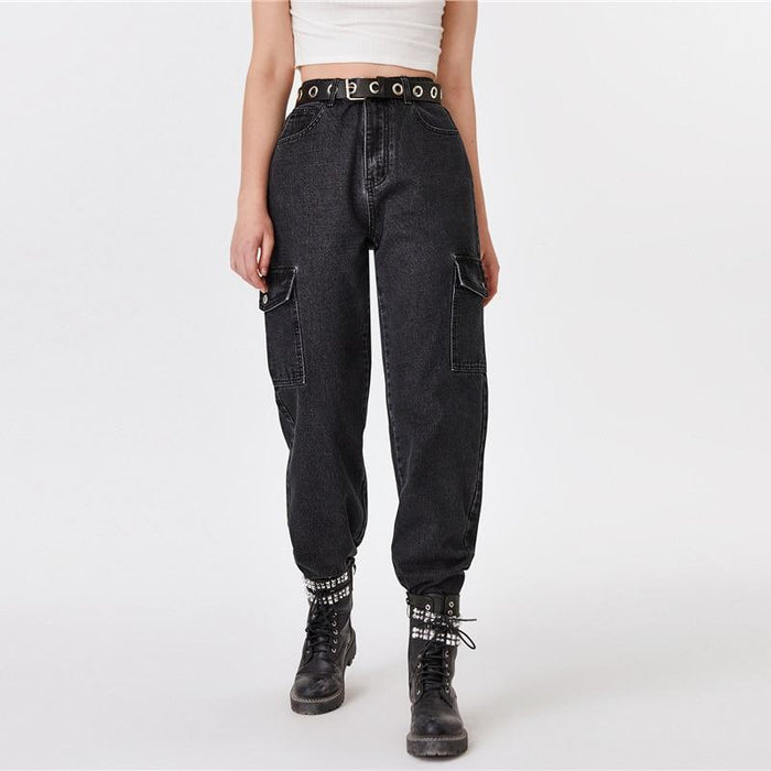 Antonella Work Jeans - Black