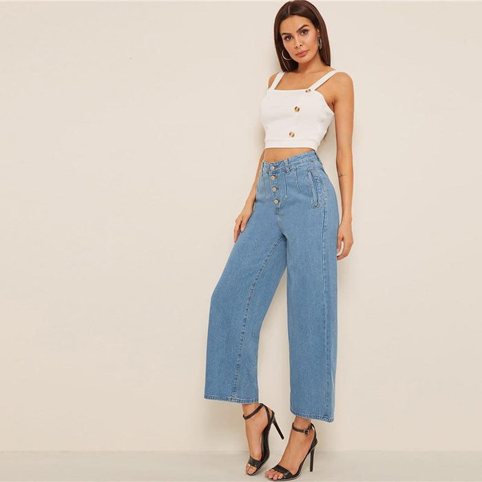 Nayeli Wide Leg Jeans