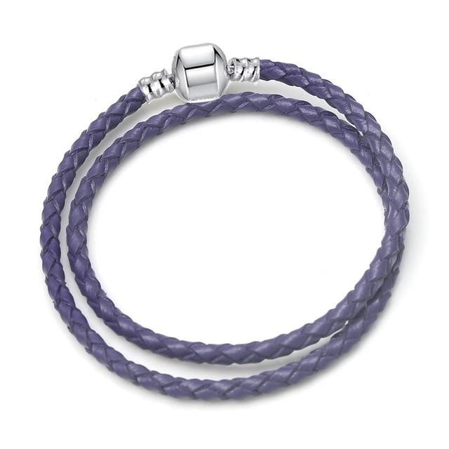 Double Eternity Bracelet - Dark Gray