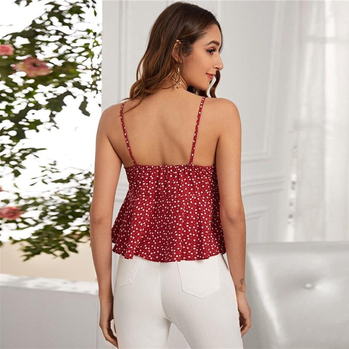 Dalary Polka Dot Tank