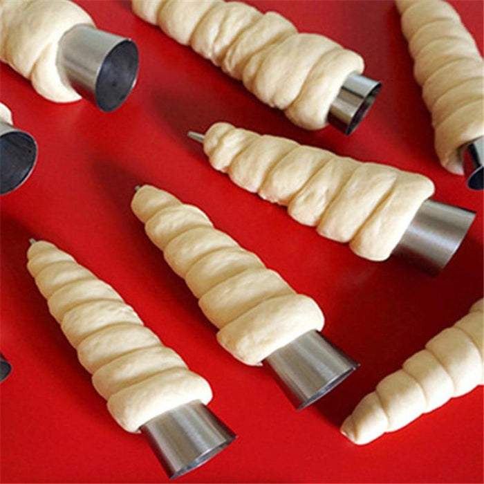 5/10Pcs Cream Horn Mold