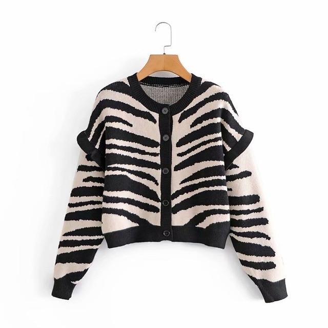 Zebra Pullover