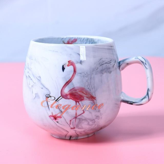 Marbled Decorative Coffee Cups