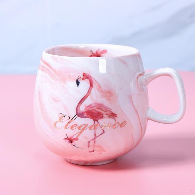 Marbled Decorative Coffee Cups