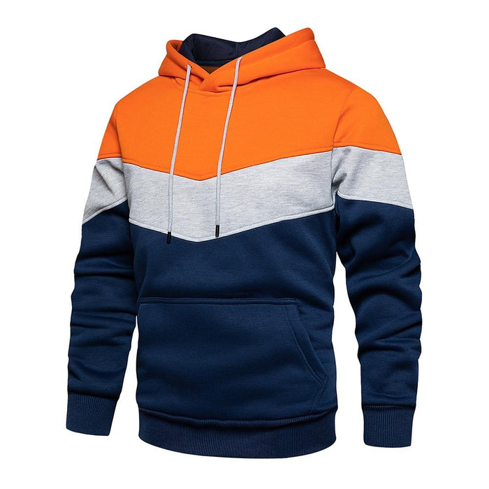 Orange Track Hoodie