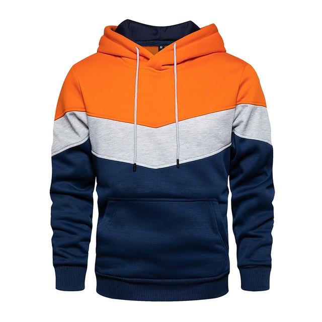 Orange Track Hoodie