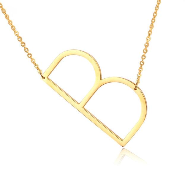 Golden Letter Necklaces