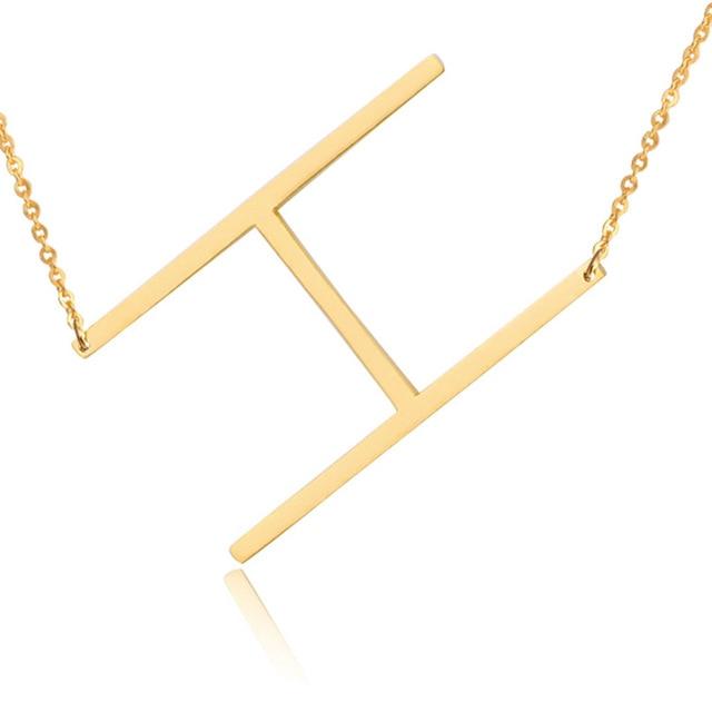 Golden Letter Necklaces