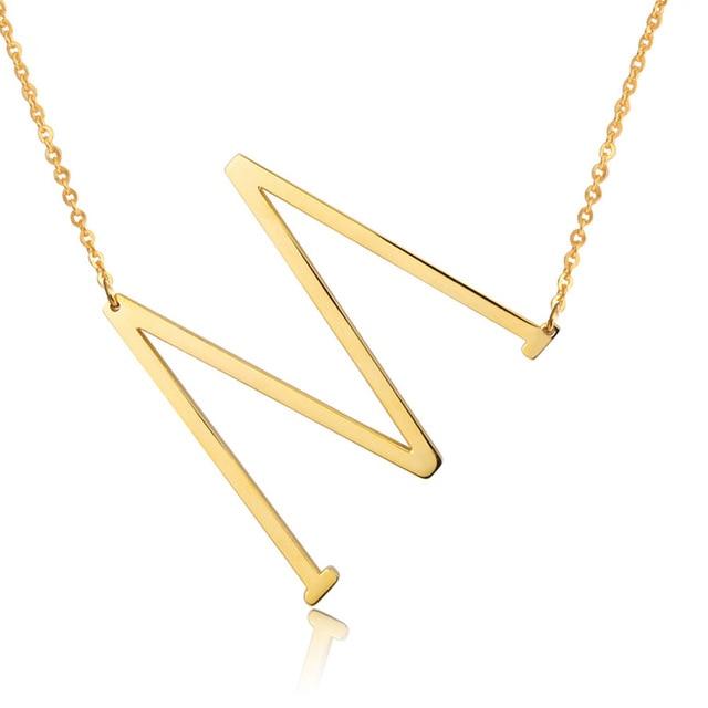 Golden Letter Necklaces