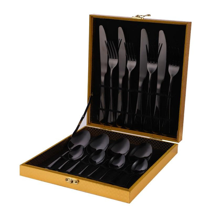 16 Piece Stainless Steel Silverware Set