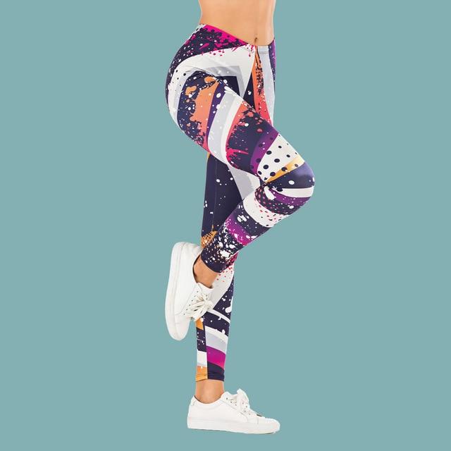 Zora Athletic Leggings - Splatter