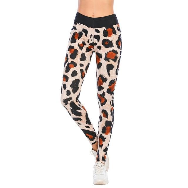 Zora Athletic Leggings - Leopard