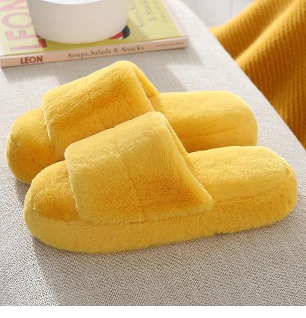 Esmerelda Slippers - Yellow