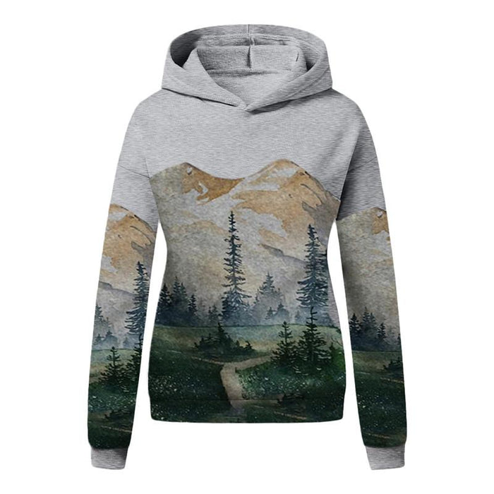 Wilderness Hoodie - Mountain Pines