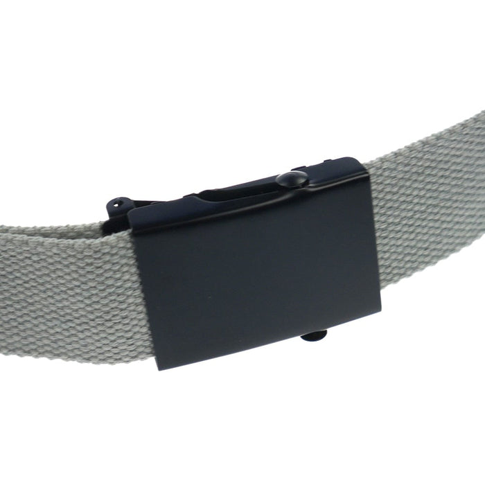 Reginald Golf Athletic Canvas Belt (Gray)